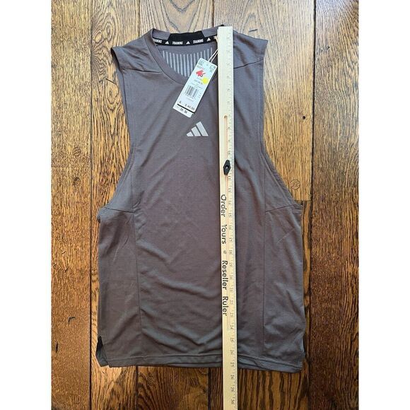 NWT Men’s Adidas Designed For Training Workout HEAT.RDY Tank Top Small MSRP $40 - Picture 4 of 6